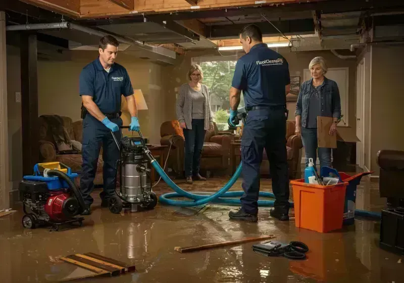 Basement Water Extraction and Removal Techniques process in Crafton, PA